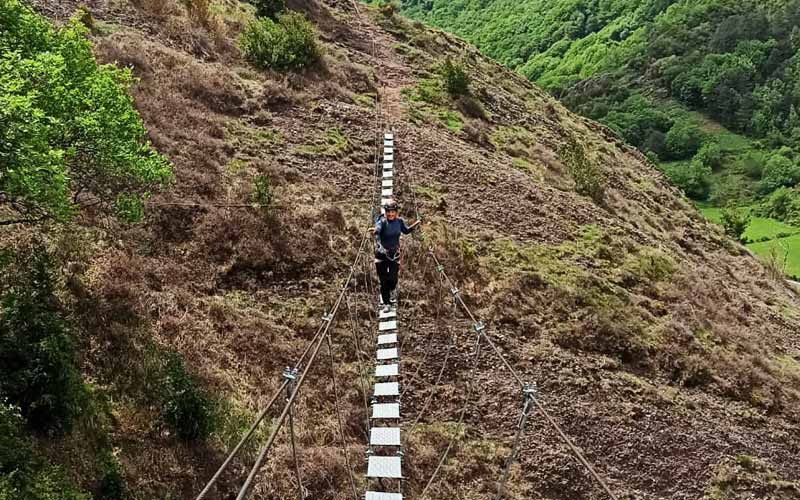 Via Ferrata proche de Saint Lary Soulan